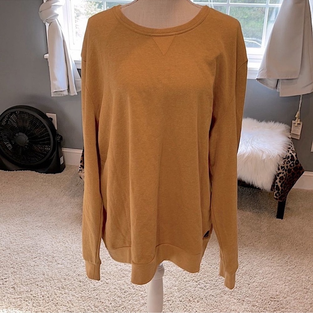 Alive mustard sweatshirt size XL EUC
